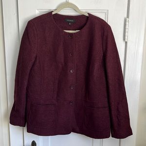Talbots Maroon Jacket